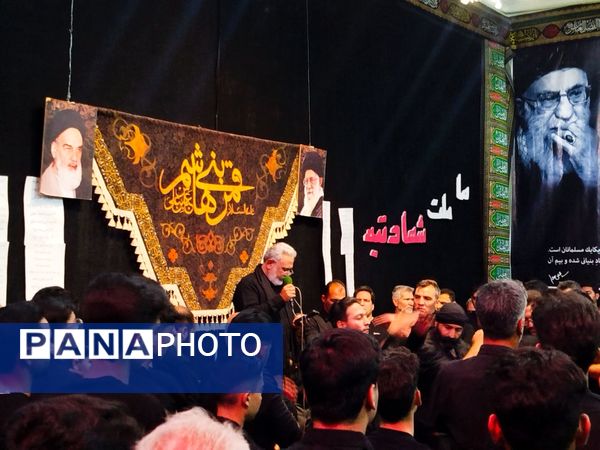 سوگ در فروتقه؛ عاشقان حسینی در سوگ سقای کربلا اشک ماتم ریختند
