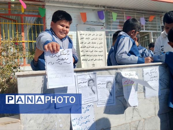 انتخابات شورای دانش آموزی در مدرسه زرتاش خلیل آباد