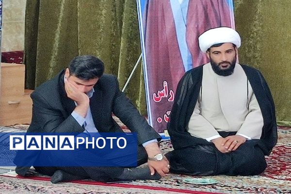 مراسم یادبود شهید آیت الله رئیسی و جمع همراه در شهرستان بام و صفی‌آباد