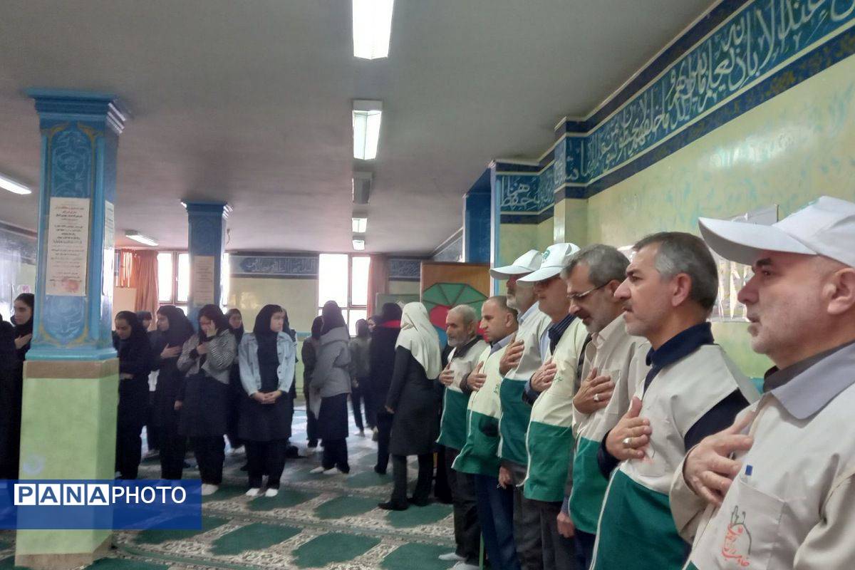 گسترش فرهنگ رضوی؛ خادمان حرم امام رضا(ع) مهمان مدارس فیروزکوه