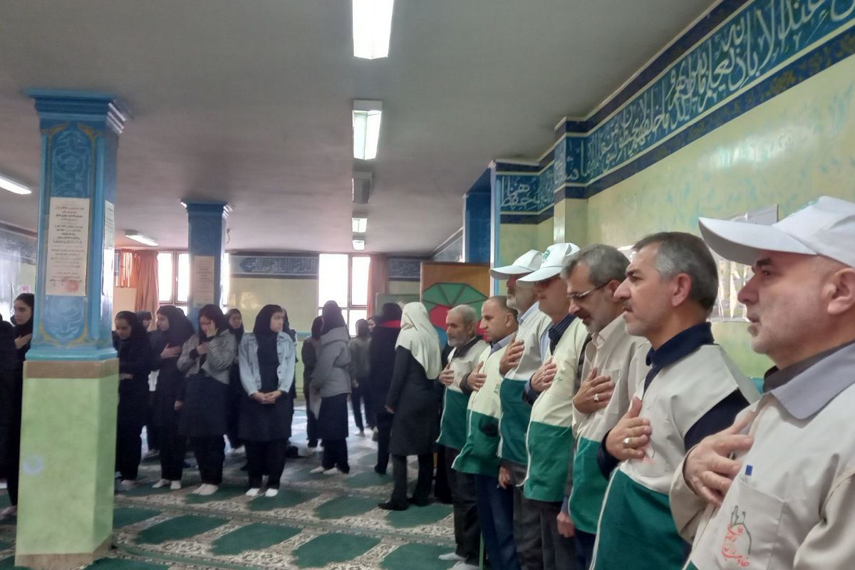 گسترش فرهنگ رضوی؛ خادمان حرم امام رضا(ع) مهمان مدارس فیروزکوه