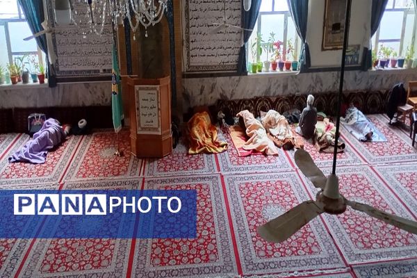 گذری بر اولین روز اعتکاف دانش آموزی سه روز در بهشت، شهر بار نیشابور