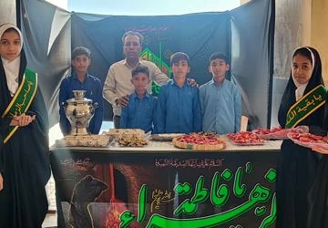 برپایی موکب صلواتی حضرت فاطمه(س) در مدرسه پورولی راونگ