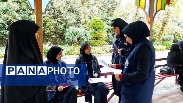 اردوی آموزشی دانش‌آموزخبرنگاران دختر پانا در اردوگاه شهید رجایی رامسر