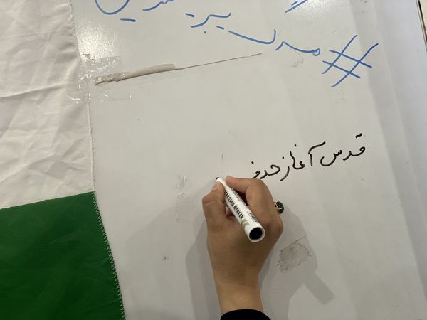 حضور دانش‌آموزان مه‌ولات در راهپیمایی روز قدس به یاد کودکان غزه
