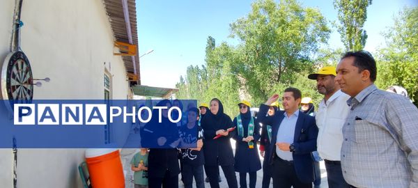 برگزاری مسابقات دارت در اردوی یک روزه مربیان پیشتاز سدبارزو شهرستان شیروان
