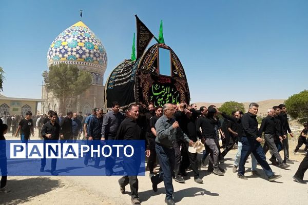  جلوه‌هایی از عزاداری مردم بنادکوک در روز شهادت امام رضا(ع)