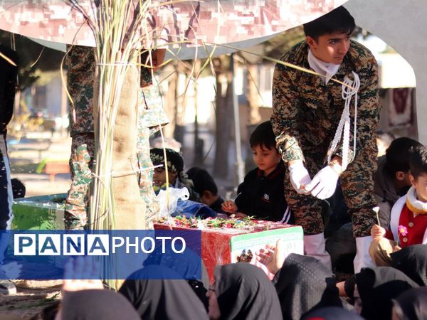 تشییع شهدای گمنام در جاجرم