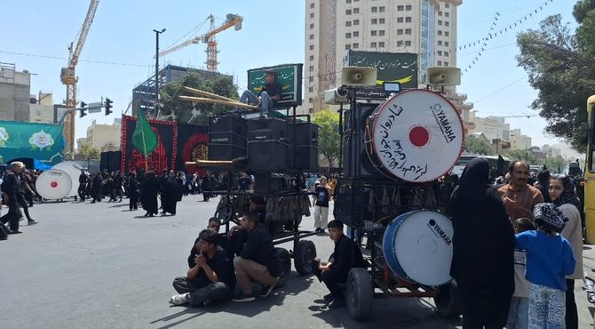 مشهدالرضا در ماتم خاتم‌الانبیاء