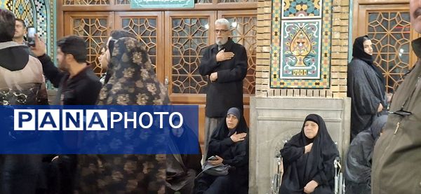 شام غریبان حضرت فاطمه زهرا(س) در حرم حضرت معصومه (س)