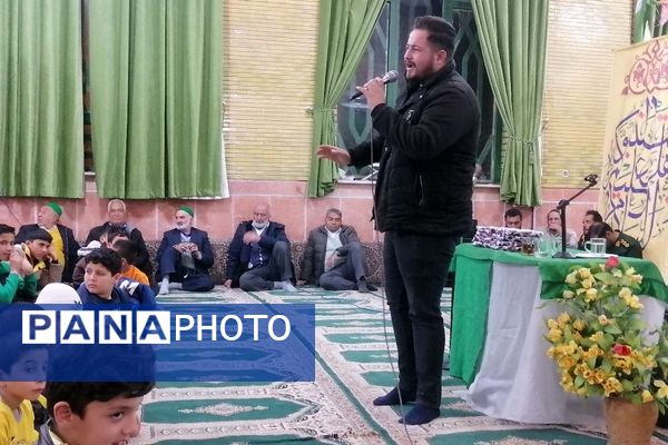 جشن عید مبعث پیامبر در حسینیه شهر بار نیشابور