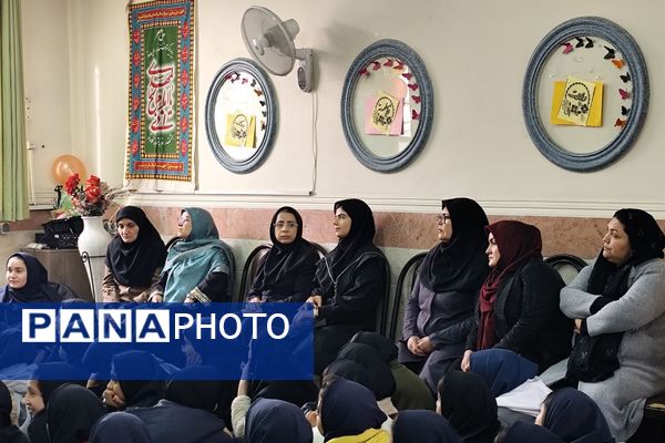 جشن میلاد حضرت فاطمه زهرا (س) در مدارس کهریزک 