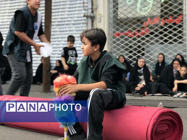 برپایی سفره حضرت رقیه(س) در زنجان