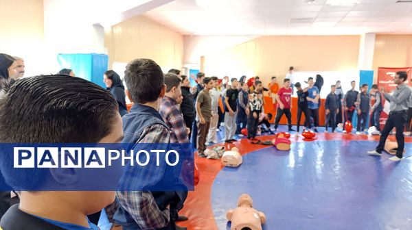 جشنواره آموزشی نبض زندگی در ناحیه ۷ آموزش و پرورش مشهد مقدس