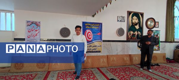 برگزاری مسابقات استعدادیابی دارت در روستای تنسوان شیروان