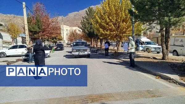 برگزاری مانور زلزله در مدرسه دانش سی سخت 