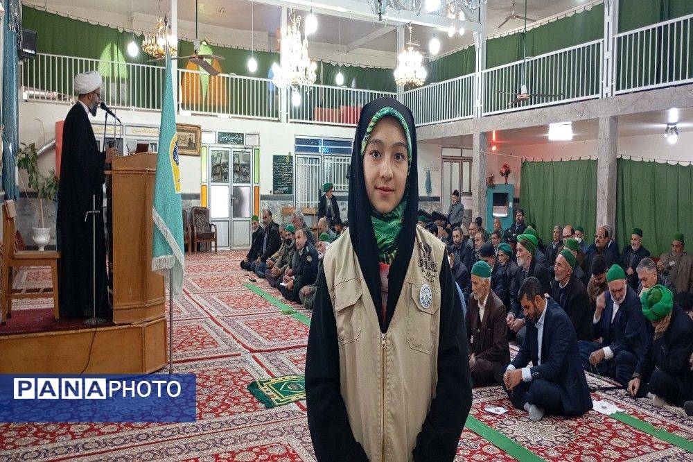 اقامه نماز جمعه در شهر بار نیشابور