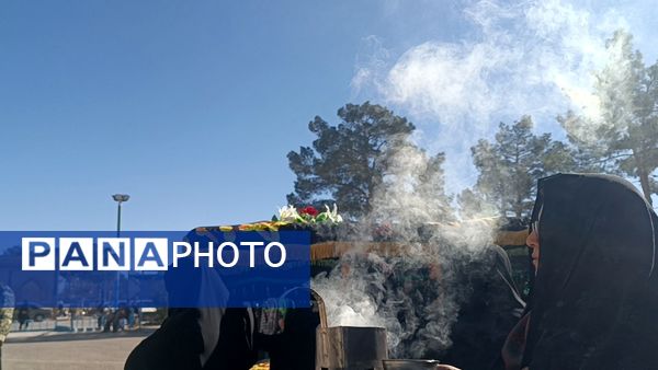 برگزاری مراسم تشییع نمادین پیکر حضرت فاطمه(س)در امامزاده سید محمد(ع)کاشمر