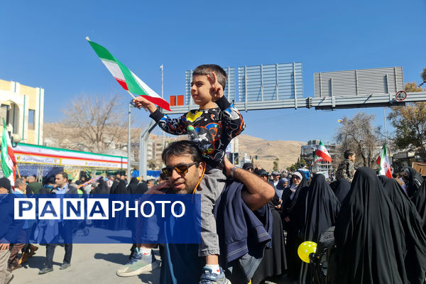 چهل و ششمین سالگرد پیروزی انقلاب  و راهپیمایی 22 بهمن در شیراز