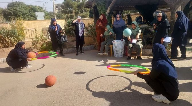  المپیاد ورزشی درون مدرسه‌ای مشترک بین مدارس زنده‌یاد خواهانی و میلاد نیشابور 