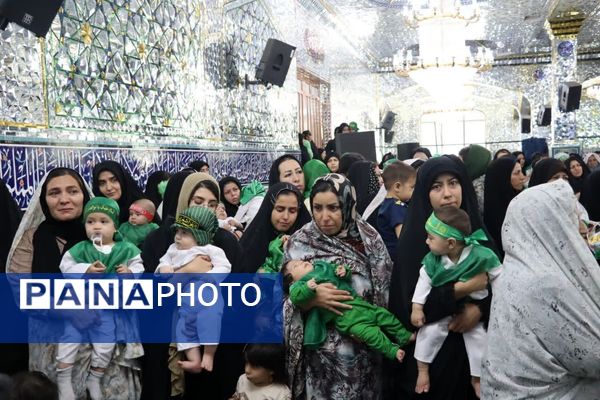 همایش شیرخوارگان حسینی در بجنورد 