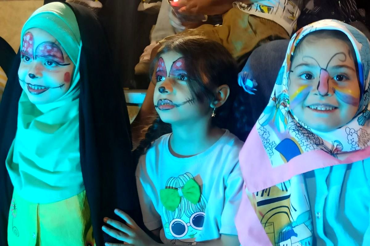 برگزاری جشن بزرگ هفته جهانی کودک در قبله تهران