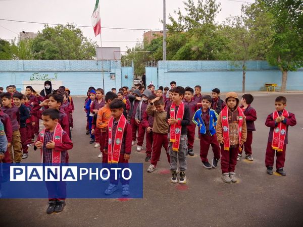 کارناوال شادی در دبستان دوره اول شهید فهمیده آشخانه