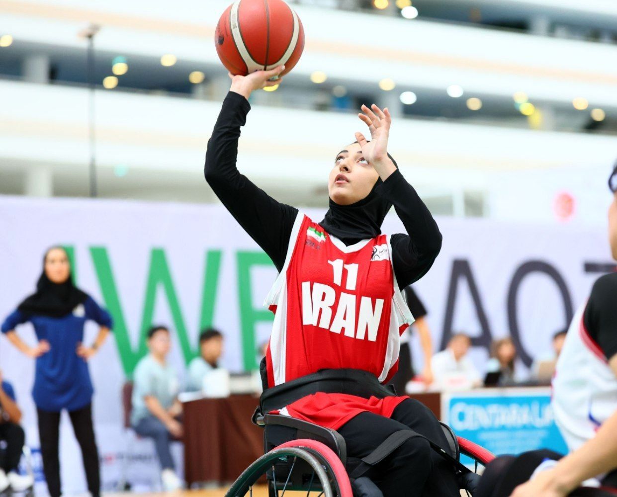 پیروزی قاطعانه تیم ملی بسکتبال با ویلچر بانوان ایران برابر هند