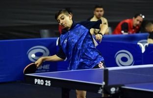 صعود پینگ‌پنگ‌بازان ایران در رنکینگ جهانی؛ پرش  ۱۴ پله‌ای نوید شمس
