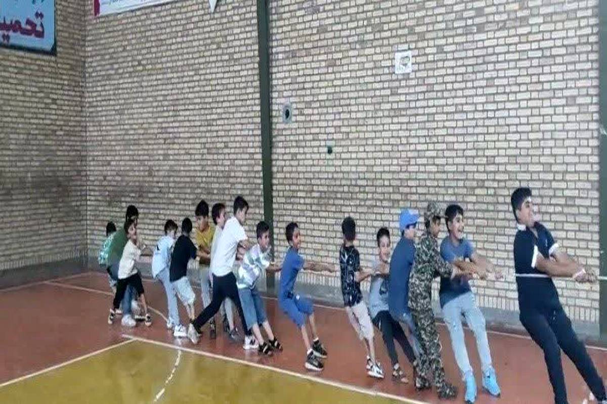 برگزاری کلاس های اوقات فراغت طناب کشی در سالن شیروان