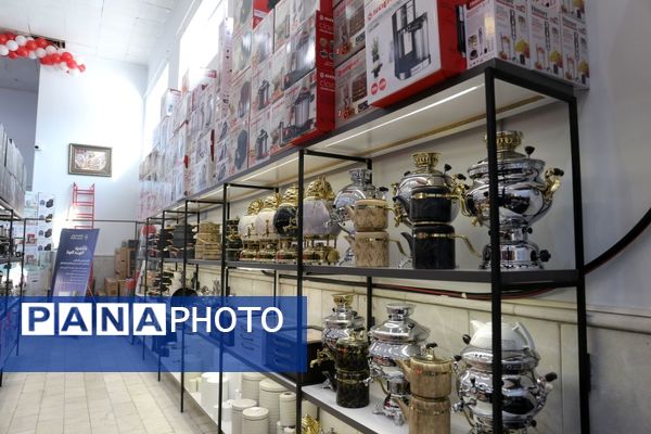 افتتاح نمایشگاه لوازم خانگی سازمان دانش‌آموزی آذربایجان شرقی 