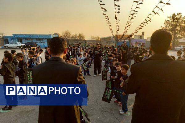 مراسم سوگواری حضرت فاطمه در دبستان هدایت ۲