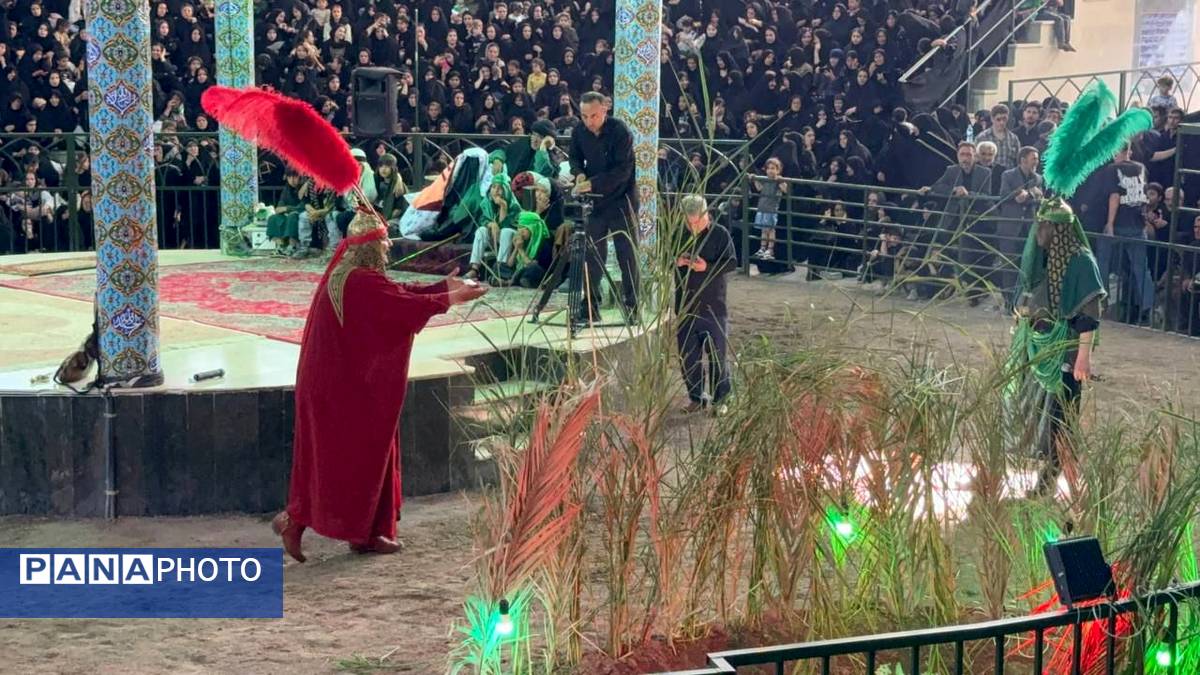 مراسم سنتی تعزیهخوانی در شهر ارمغانخانه زنجان