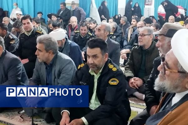 مراسم گرامیداشت شهادت سید حسن نصرالله در مسجد جامع آشخانه 