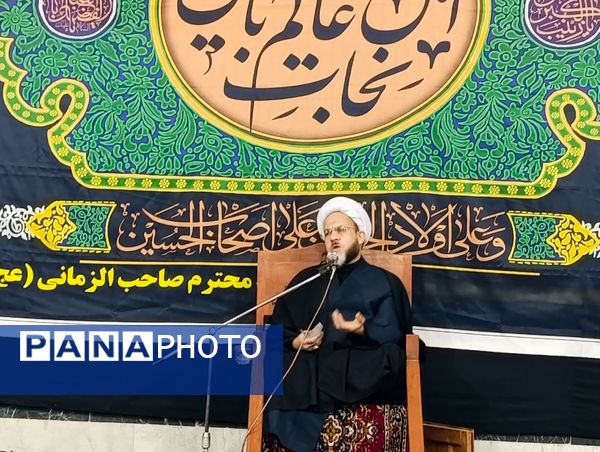 عزاداری شب شهادت حضرت فاطمه(س) در شهرستان خلیل آباد 