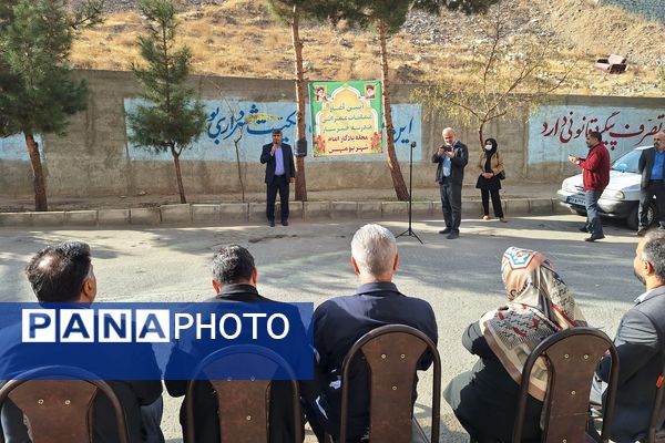 آغاز عملیات عمرانی مدرسه خیرساز در بخش بومهن پردیس