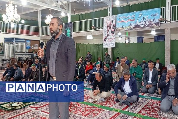 آخرین نماز عبادی سیاسی جمعه آبان ماه در شهر بار نیشابور