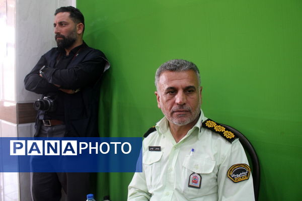 نشست خبری فرمانده انتظامی استان بوشهر با اصحاب رسانه 