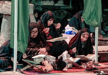 رودان در سومین شب قدر غرق در معنویت شد
