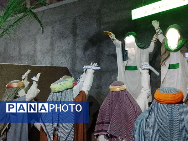 بازدید هنرجویان از بیت الاحزان فاطمه زهرا (س) بناب مرند