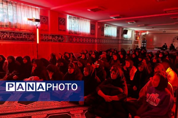  مراسم عزاداری در ایام فاطمیه در مدارس شهرستان ملارد