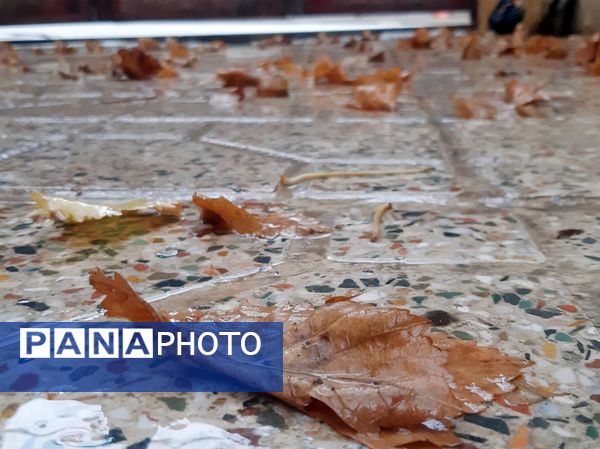 لردگان زیر باران، طراوت زمستانی در دل کوهستان