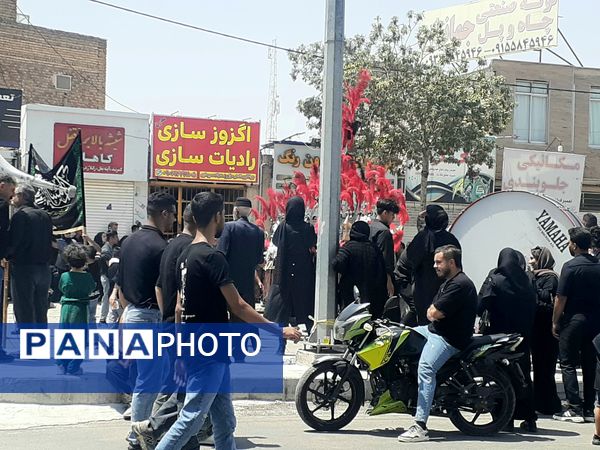 جلوه‌ای از روز عاشورا در بجنورد