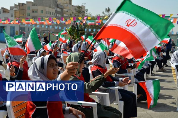 برگزاری المپیاد ورزشی درون مدرسه‌ای در بهارستان‌دو