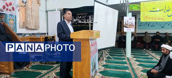 جلوه‌هایی از اقتدار بسیجیان در مسجد صاحب الزمان آشخانه 