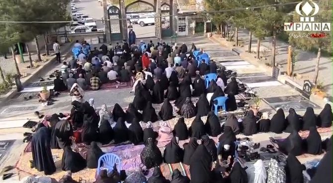 شور و شوق روزه اولی‌ها در نماز عید فطر