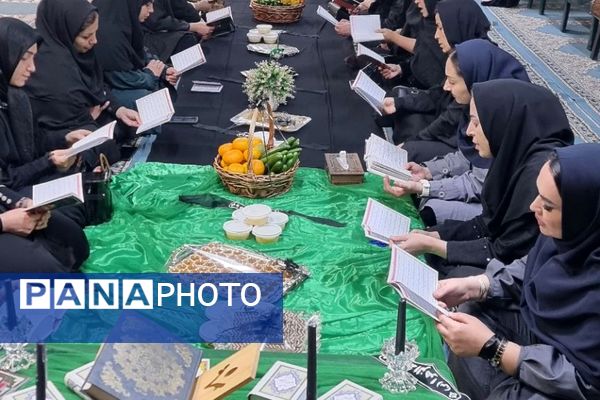 جلوه‌های عشق و ماتم فاطمی دانش‌آموزان ورامینی