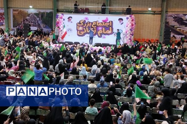 اجتماع مردم غیور شهرستان اسلامشهر برای بیعت با حضرت مهدی موعود (ع)