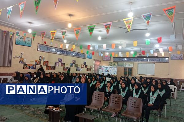 مراسم افتتاحیه کانون یاریگران زندگی در دبیرستان نرجس یک