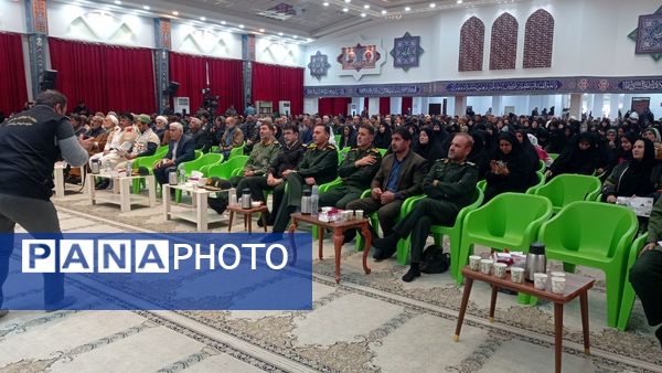 گرامیداشت پنجمین سالروز شهادت سردار دل‌ها حاج قاسم سلیمانی در یاسوج